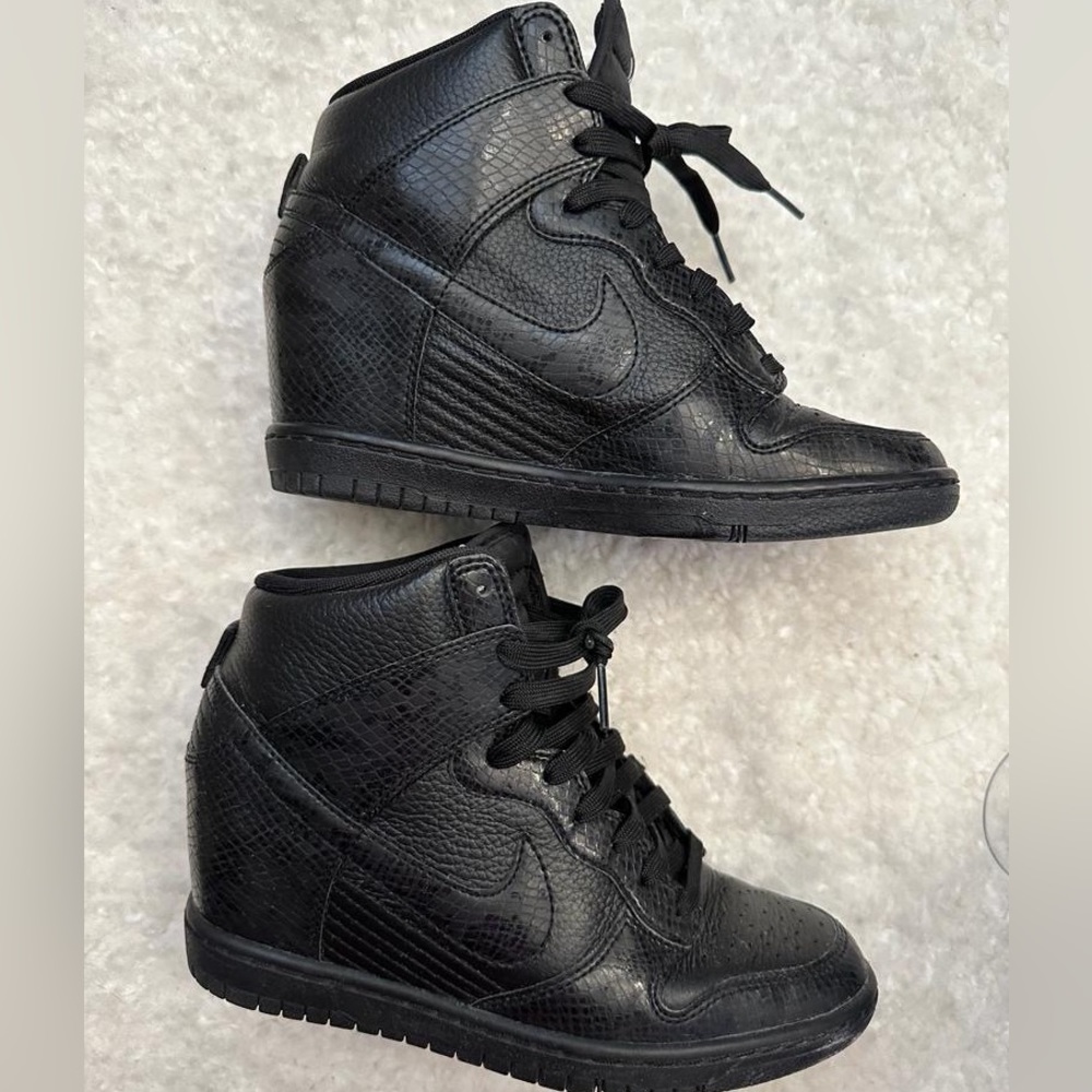 Nike dunk sky high black black